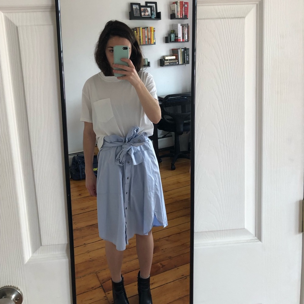 Alexander Wang Blue Skirt